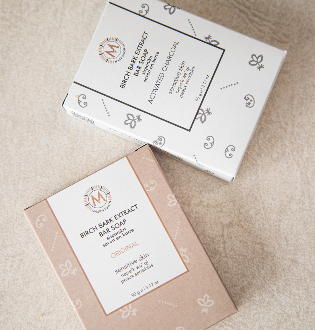 Birch Bark Soap with Charcoal