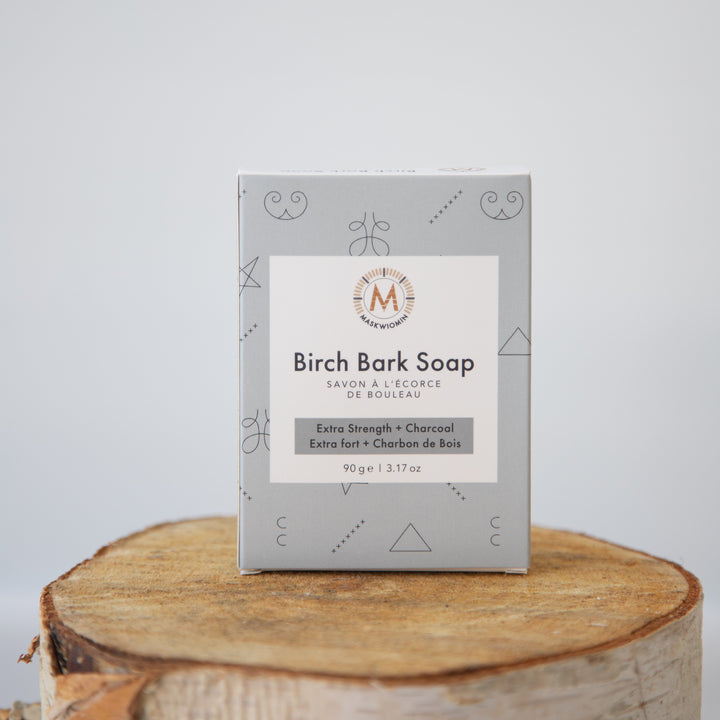 Extra Strength Birch Bark Soap with Charcoal