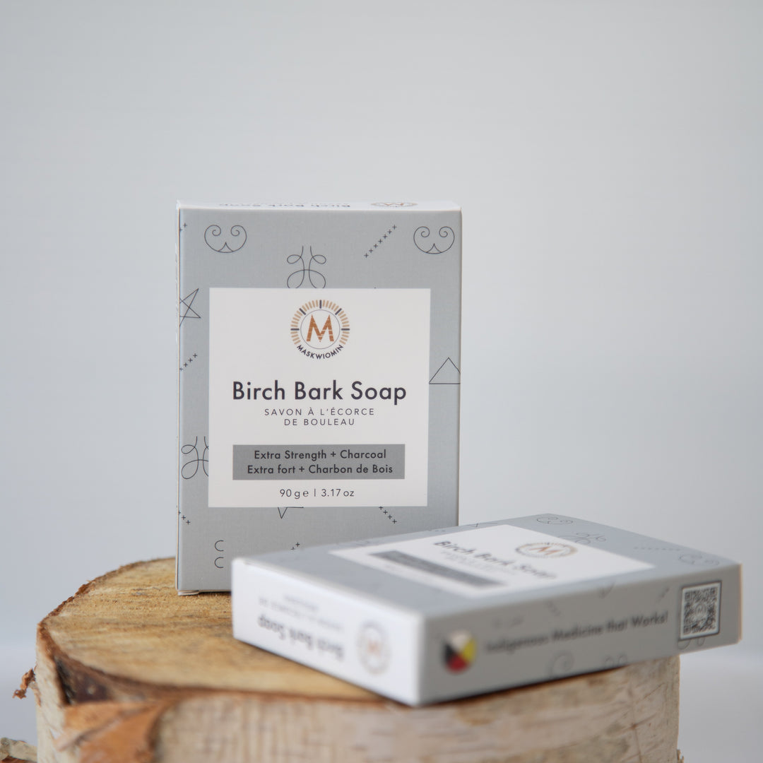 Extra Strength Birch Bark Soap with Charcoal