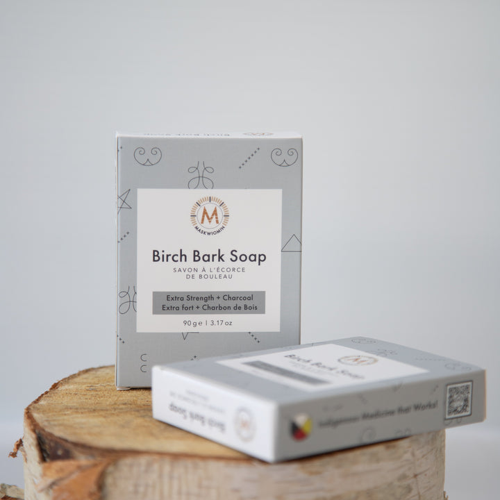 Extra Strength Birch Bark Soap with Charcoal