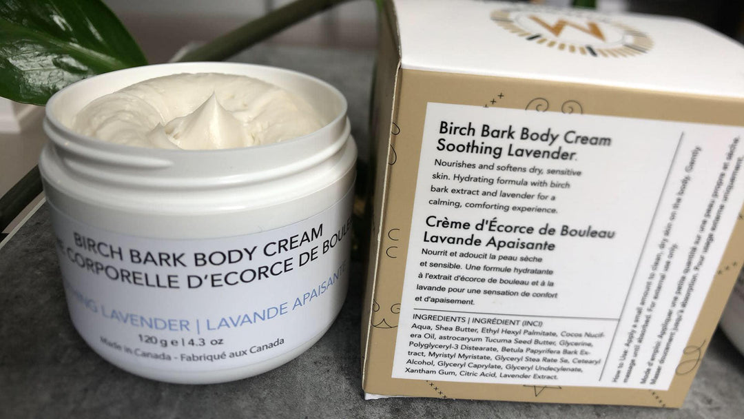 Lavender Birch Bark Body Cream (120 g)