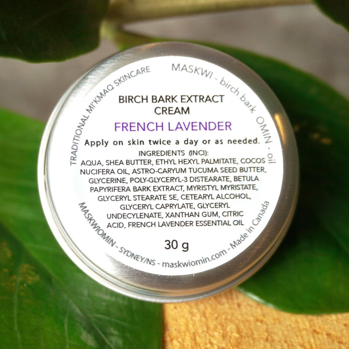 French Lavender Birch Bark Neck Cream (30 g)
