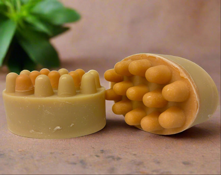 Pumpkin + Lemongrass Birch Bark Massage Bar (limited)