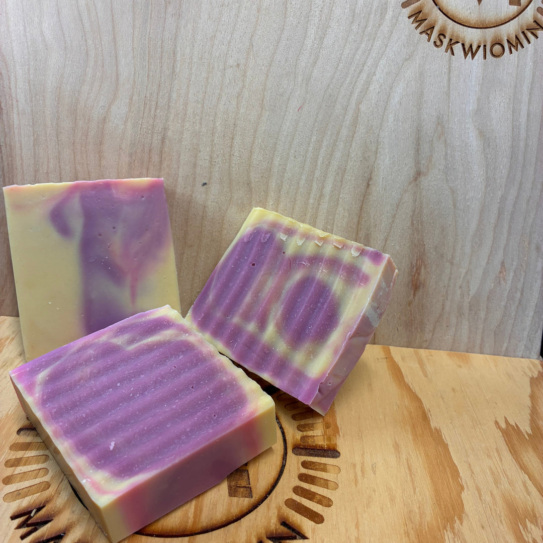 Calm Energy Birch Bark Bar: Lemongrass + Lavender (110g)