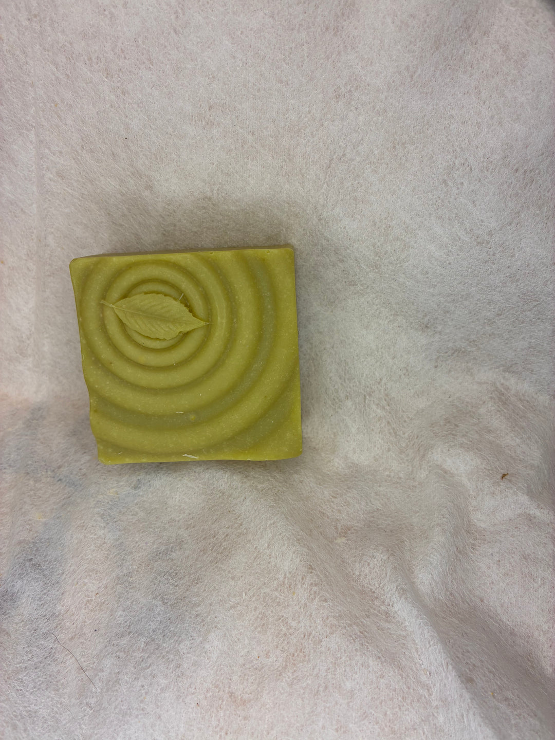 Spearmint Birch Bark Leaf Bar