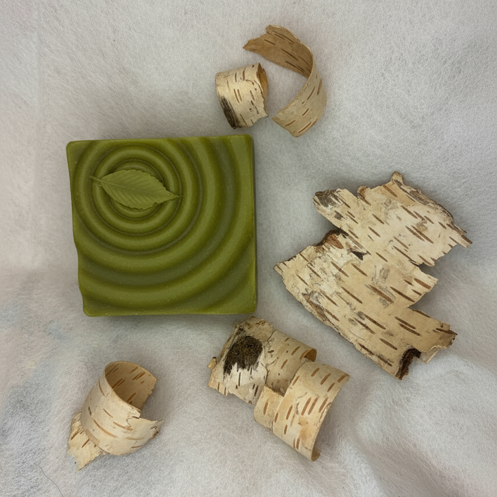 Spearmint Birch Bark Leaf Bar