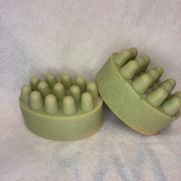 Lemongrass + Sweet Grass Birch Bark Massage Bar