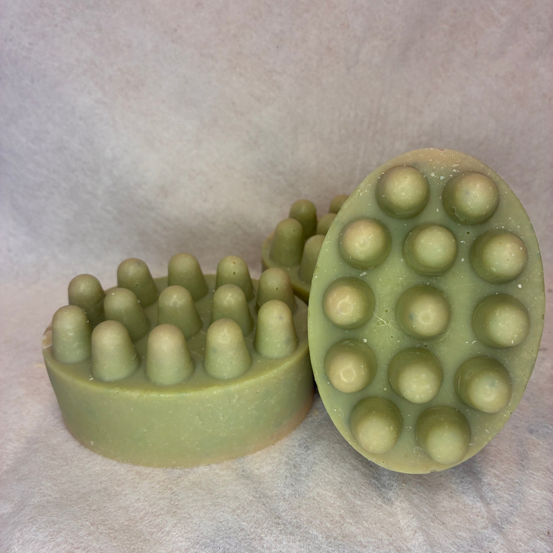 Lemongrass + Sweet Grass Birch Bark Massage Bar