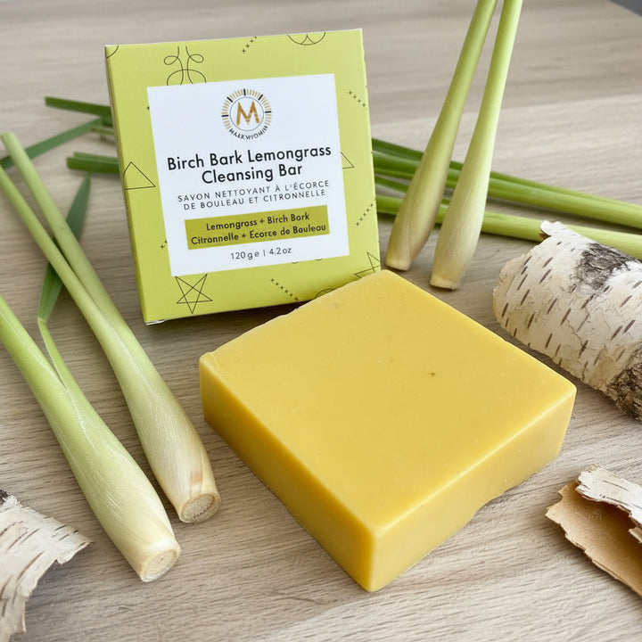 Birch Bark Soap Lemongrass Cleansing Bar