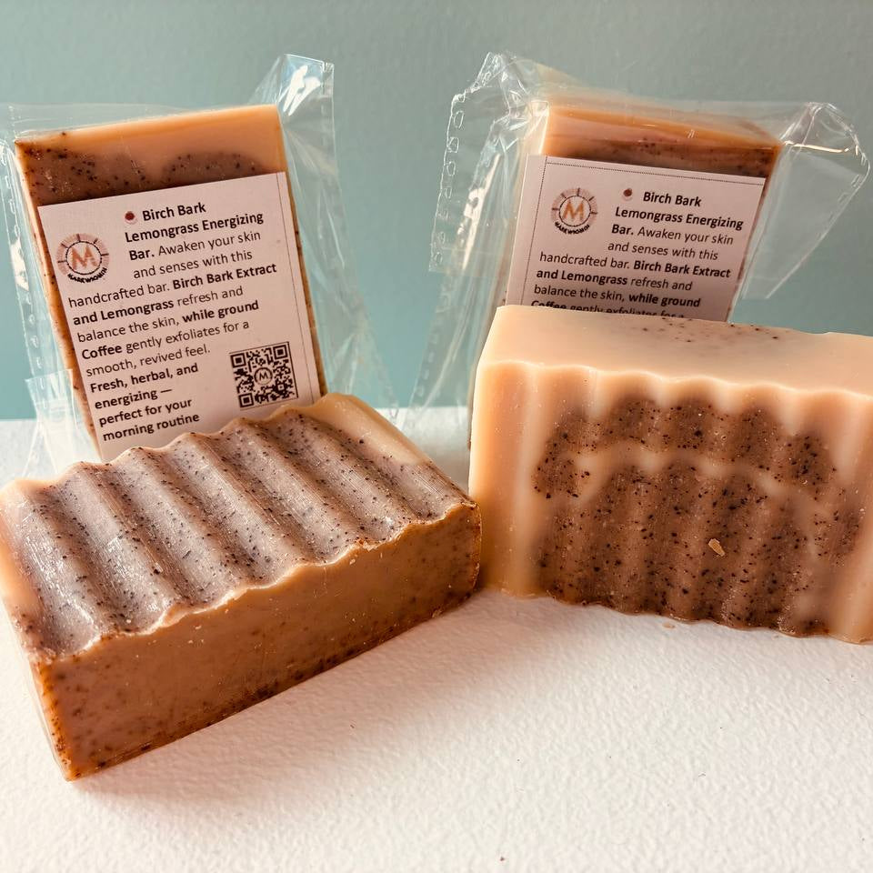Birch Bark Lemongrass Energizing Bar (70 g)
