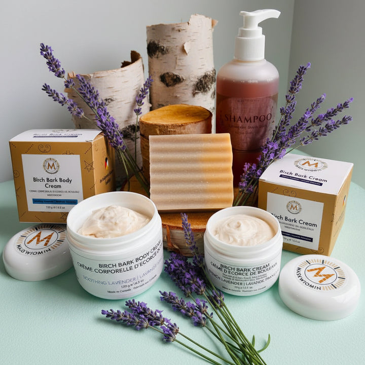 Lavender Birch Bark Collection