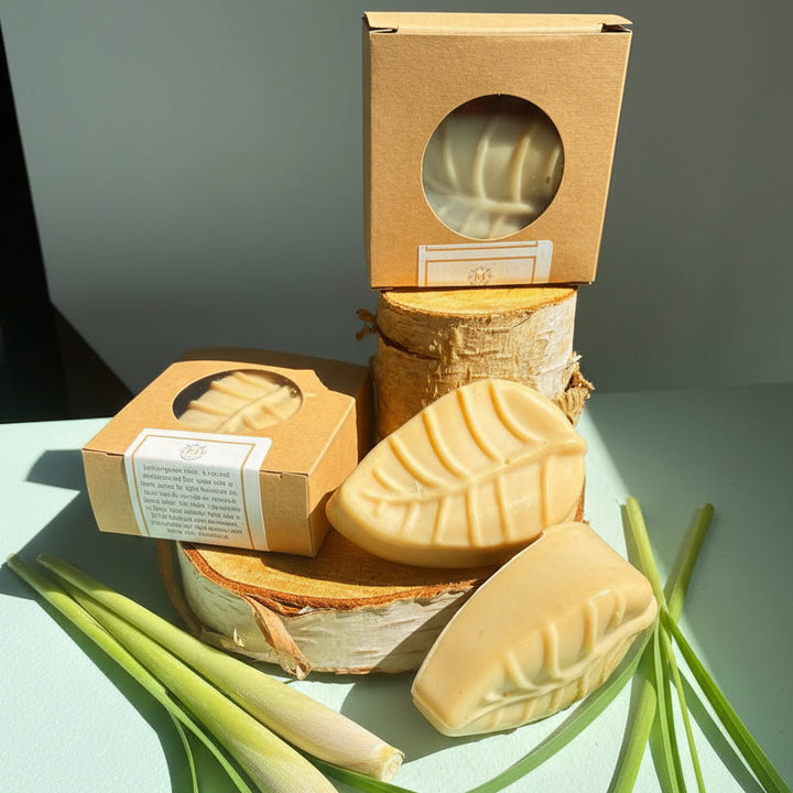 Lemongrass Birch Bark Leaf Bar (Guest Soap)