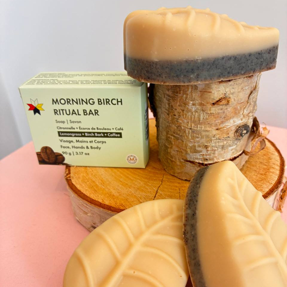 Morning Birch Ritual Bar - leaf