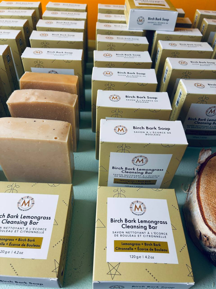 Birch Bark Soap Lemongrass Cleansing Bar (120g)