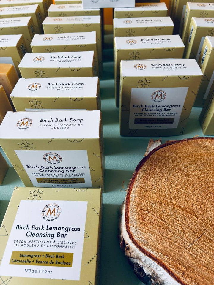 Birch Bark Soap Lemongrass Cleansing Bar (120g)