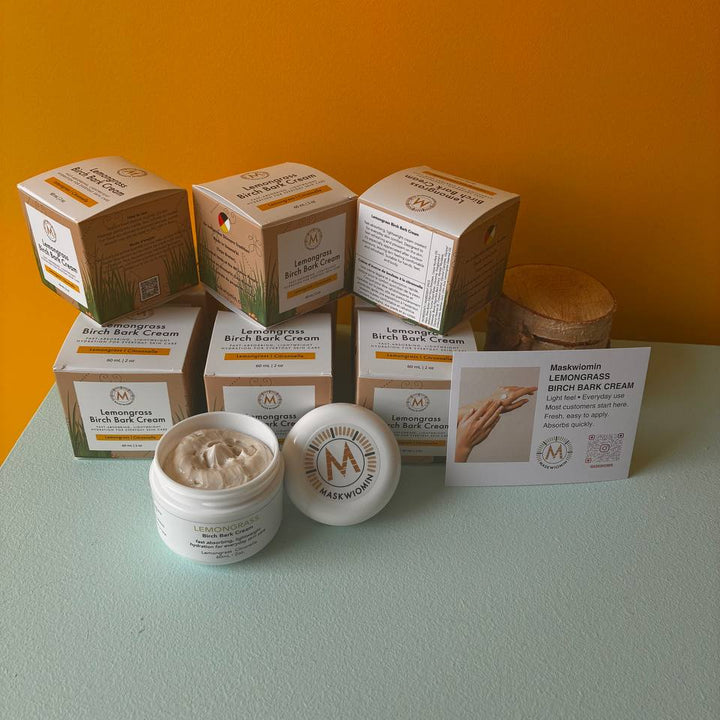 Lemongrass Birch Bark Cream 60 mL | Moisturizer for Dry & Sensitive Skin
