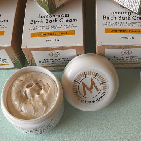 Lemongrass Birch Bark Cream 60 mL | Moisturizer for Dry & Sensitive Skin