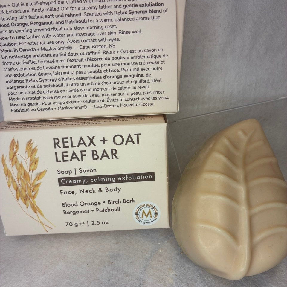 Relax + Oat Leaf Bar (preorder - shipping April 30)