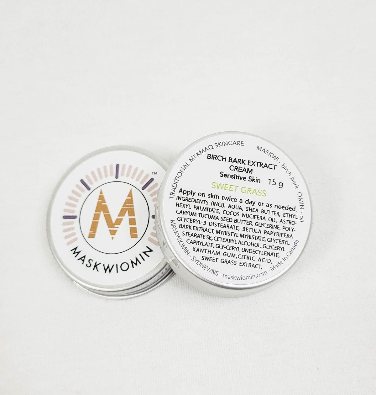 Maskwiomin Birch Bark Cream for Damaged Skin